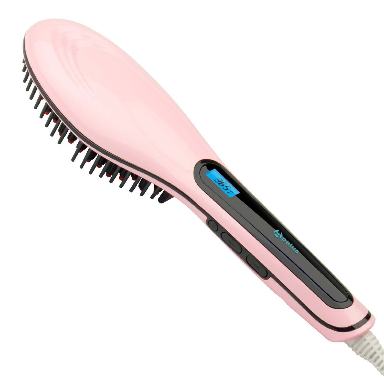 Apalus Hair Straightening Brush Pink